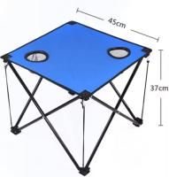 Juego de Mesa y Sillas Plegables para Acampar Ligero, Montaje Fácil, Ideal para Pesca, Picnic y Barbacoa - details 3
