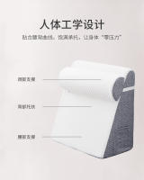 Almohadas de Codo Elevado en Forma de Triángulo HEEUAI HT Almohadas de Cama de Espuma de Memoria para Dormitorio y Oficina Alivio de Refluxo Ácido Hechas en China - details 3