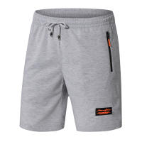 Pantalones Cortos Casuales de Algodón para Hombres Verano Nueva Moda con Bolsillos Laterales y Cierre de Cremallera para Correr al Aire Libre - details 3