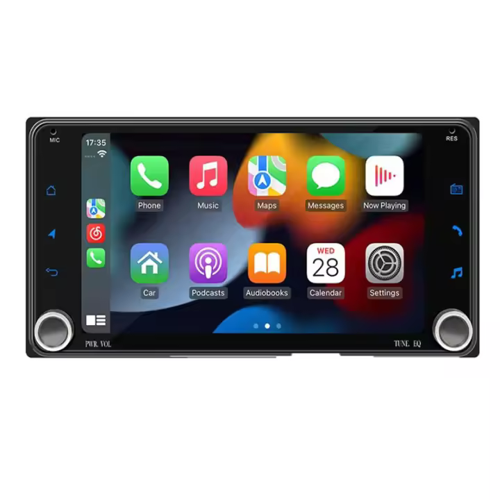 Reproductor de Coche Android Evean con CarPlay sin Cable 7 Pulgadas, 64GB, Inalámbrico, Compatible con Toyota - 1
