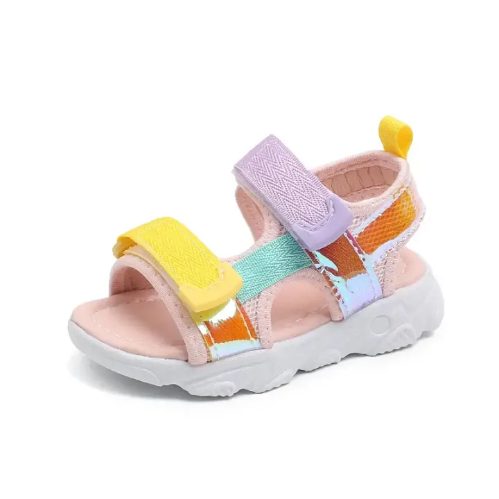 Sandalias Deportivas para Niños y Niñas Antideslizantes, Versátiles, Coloridas - 1