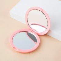 Espejo de maquillaje de mano, Mini espejo de maquillaje redondo plegable de bolsillo portátil de doble cara para herramienta cosmética de belleza de viaje - details 3