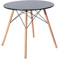 Comedor Redondo, Mesa Torre Moderna y Patas de Madera de Hay, 80 * 75 cm - details 9