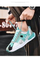 Nuevos zapatos deportivos de malla antideslizantes y transpirables con parches, suelas gruesas y mayor durabilidad para correr. - details 10