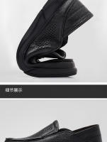 Zapatos Casuales de Cuero de Oveja Suela Suave para Hombres en Verano Auténtico Pedal de Cuero Genuino - details 8