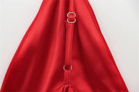 OUWU- Mini Tops Rojos Y2k 2025 Camisolas Elegantes Sexys De Primavera Para Mujer Moda Casual Fiesta Sin Mangas Tops Cortos Sin Espalda - details 7
