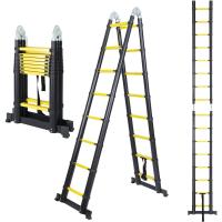 Escalera Telescópica de Aluminio Extensible, Antideslizante, Multiusos Carga de 150kg - details 85