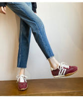 Nuevos zapatos Dexun rojos casuales, los mismos zapatos deportivos para papá en el centro comercial, cómodos zapatos retro Forrest Gump. - details 12