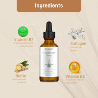 Gotas dietéticas densas que nutren las raíces, previenen la caída, fortalecen y reafirman el suplemento para el cuidado del cabello - details 2