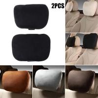 1 par de reposacabezas de coche 29*19cm Maybach Design S clase almohada Ultra suave Universal negro/Beige/gris/caqui cojín trasero de cabeza de coche - details 0