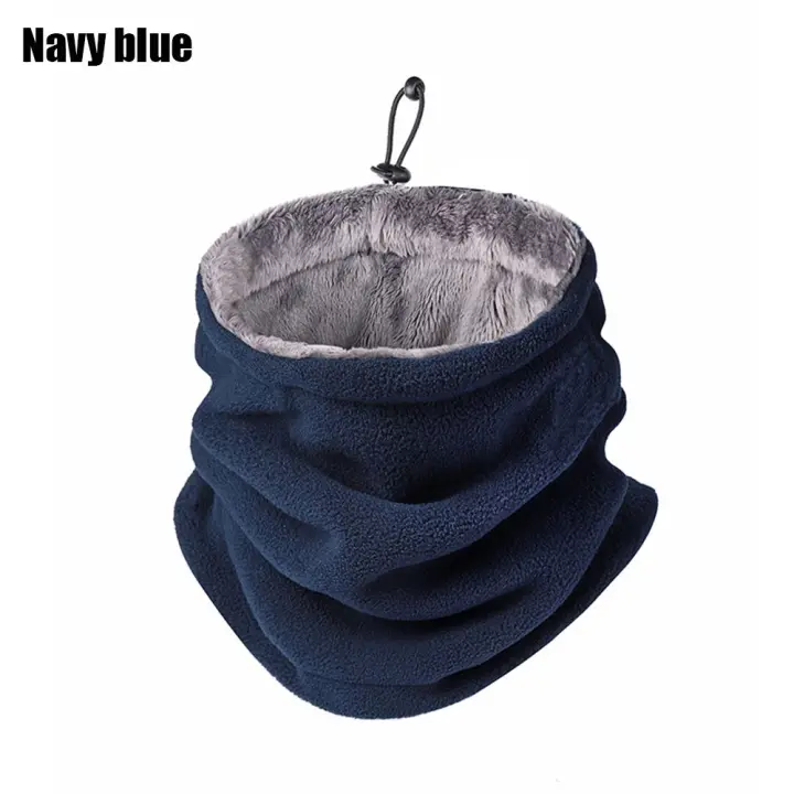Bufanda de cuello Polar suave para ciclismo, calentador de cabeza, bufanda deportiva, máscara facial, sombrero para acampar, senderismo, pesca, patinaje, bufanda para correr - 1