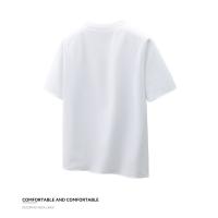 Camiseta de manga corta transpirable y holgada para hombre de verano de manga corta - details 16