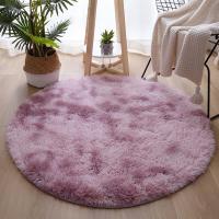 Alfombras de Salón redondas, Pelo Largo, Alfombra para Habitación, Dormitorio, Lavables, Antideslizante, Muy Suave - details 29