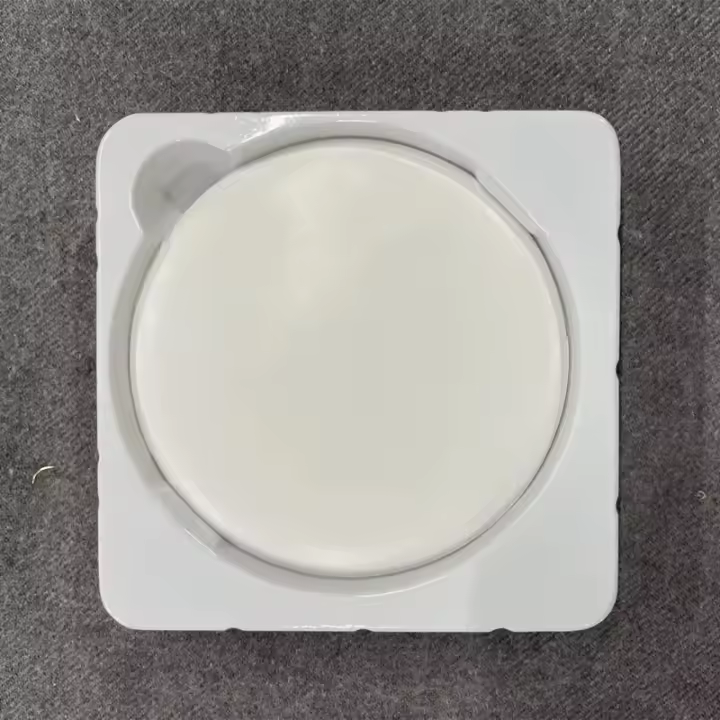Espejo de bolsillo compacto para maquillaje plegable de 2 lados, luz LED pequeña personalizada, cosmético, efecto luminoso, Mini espejo rosa y blanco - 1