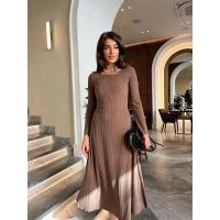 Vestido de punto elegante para mujer con cuello cuadrado, estilo, elegante y curvilíneo, perfecto para la fiesta de bailarina - details 16