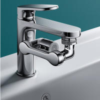 Grifo de Fregadero de Cocina con Extensión Robótica de 1080° Material de Cobre Filtro de Salpicaduras Boquilla Bubbler para Mejoras del Hogar Herramientas de Shower Sets - details 9