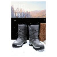 Botas de nieve cálidas y afelpadas para hombre, botines informales de alta calidad, impermeables y antideslizantes, para senderismo y trabajo en invierno - details 2