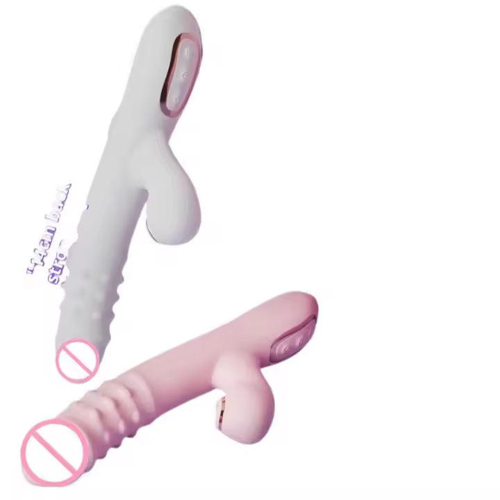 Empaquetado privado Vibrador SEXY Dildo de empuje múltiples modos de vibración/succión con lamiendo Juguetes flexibles giratorios automáticos para sexo femenino. - 1