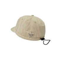 Gorra de béisbol de ala corta de Color sólido Retro con cordón ajustable sombrero de sol informal visera de protección solar gorra con visera para hombres - details 8