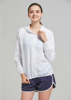Chaqueta de senderismo con protección UV para hombre y mujer, cortavientos impermeable de secado rápido, Unisex, L02 - details 50