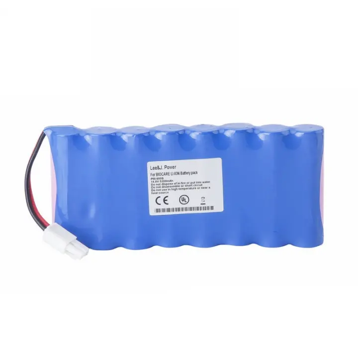 Batería de Monitor de signos vitales para BIOCARE PM900S,PM900 4S2P18650 - 1