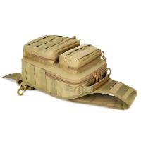 Glovento - Bandolera Táctica Urbana con MOLLE Camuflada para Senderismo y Ciclismo - details 30