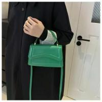 Bolso Cruzado de Cuero PU de Alta Calidad Color Sólido, Bolso Compacto para Mujeres, Bolso Messenger Pequeño - details 13