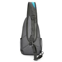 Bolso de hombro deportivo informal para hombre y mujer, bolsa de pecho multifuncional impermeable, correa ajustable, riñonera cruzada duradera - details 25