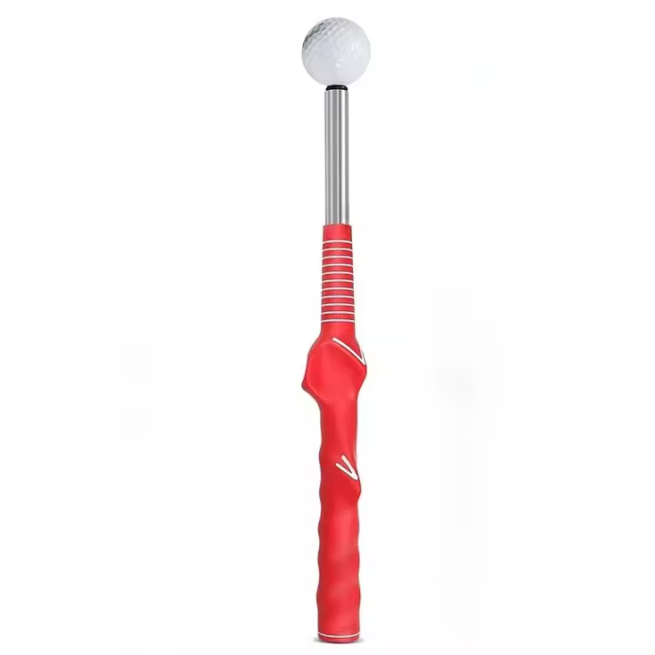 Mini Bastón Telescópico Portátil Fácil De Llevar Para Swing De Golf Ejercitador Audible Para Swing - 1