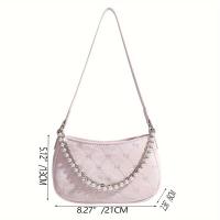 Elegante Bolso de Monarca con Cadena de Metal y Mariposas Bolso de Mano Desmontable para Mujeres - details 12