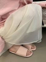 Diseño sentido nicho zapatillas plateadas de fondo plano zapatos de mujer ropa de verano junto al mar zapatillas frescas moda casual zapatos de playa - details 9