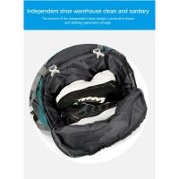 Mochila de senderismo de tela Oxford, alta capacidad, para exteriores, viajes, Camping, soporte, 75 litros - details 8