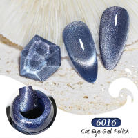 Esmalte de Uñas Clou Beaute con Cristal Ojo de Gato Holográfico UV Gel Helado Colores Soak Off Magnetico Híbrido - details 9