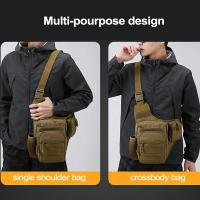 Bolsa de Escalada de Camping Bolsillo de Pecho Táctico para Hombres Ideal para Ciclismo, Senderismo, Viajes al Aire Libre Bolsa de Cintura para Pesca - details 2