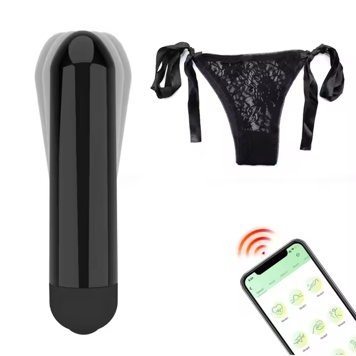 Vibrador Invisible para Ropa Interior Estimulación de G-spot y Clítoris - 1