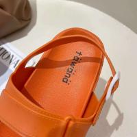 Nuevo 2025 Zapatillas Edición coreana diseño Color caramelo fondo plano verano zapatos de mujer Sandalias deportes y ocio Zapatillas - details 11