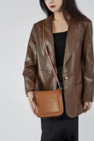 Bolso de Cuero Genuino para Mujer: Bandolera, Bolso para Teléfono y Cubo - details 11