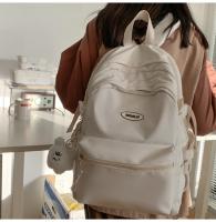 Nueva Mochila Sencilla para Estudiantes Universitarios Mochila de Color Sólido para Hombres y Mujeres - details 27