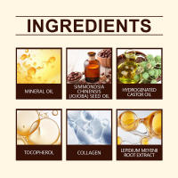 El aceite esencial de colágeno para el cuidado del cabello nutre profundamente y repara el cabello, con un brillo ligero y no graso. - details 1