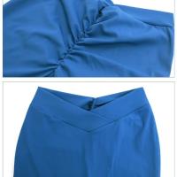 Pantalones cortos deportivos para mujeres con cintura cruzada y levantamiento de glúteos ideal para yoga y fitness tipo Triad Pantalones de gimnasio para correr al aire libre material de nylon temporada aplicable de primavera hasta verano - details 17