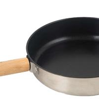 Camping Frying Pan Cooker with Removable Handle for Picnic Camping Fishing