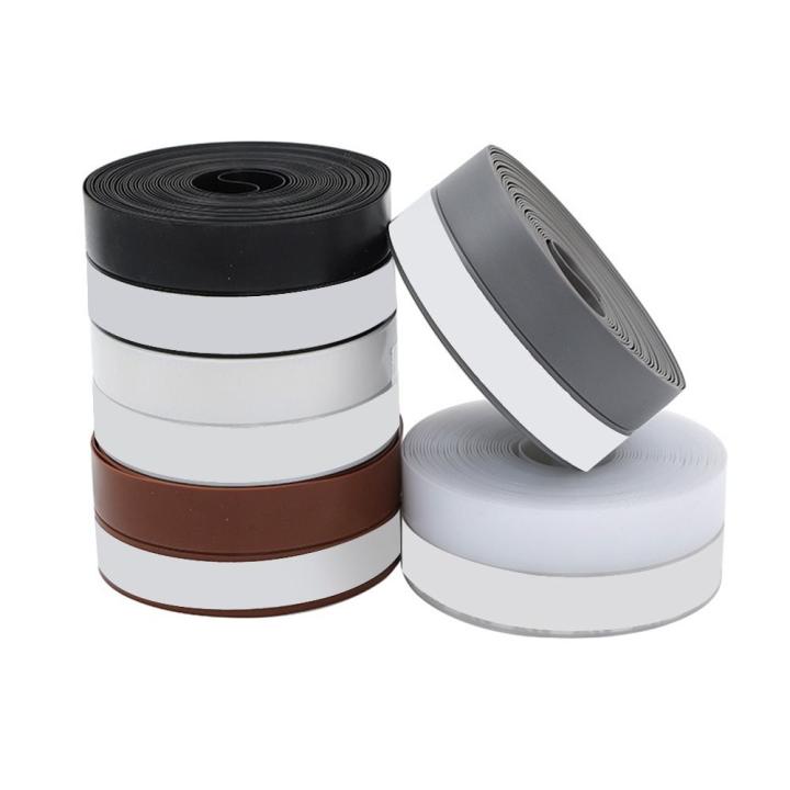 Sound Insulation Self-adhesive Door Window Seal Windproof Warm 1/3m Soundproof Sealstrip Silicone Rubber Cuttable