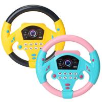 360 °   Volante de simulación de rotación, juguetes Montessori para educación temprana, copiloto, simulación de volante musical - details 5