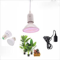 Luz LED colgante de espectro completo para cultivo de plantas de interior, lámpara colgante ajustable E27, color blanco y negro, 6W, 15W, 20W, 26W - details 0