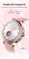 2024 Reloj Inteligente Mujer, Rastreador de Actividad Física, Monitor de Salud para Frecuencia Cardíaca, Oxígeno en Sangre y Sueño, Pantalla de 1.2 '' Reloj Inteligente de Fitness para Android iPhone, IP67 Impermeable, Correas Dobles - Acero y Silicona - details 2