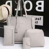 4 unids/set mujeres niñas bolso portátil de alta capacidad bolso cruzado bolso de hombro cartera monederos - details 11
