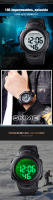 Reloj de Pulsera Deportivo SKMEI para Hombres Resistente al Agua 100M con Alarma y Batería de 10 Años Dos Tiempos Reloj Hombre 1560 - details 1