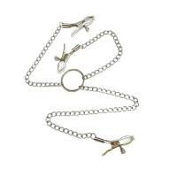 Clips de Leche de Acero Inoxidable Leten Estilo Mariposa para Parejas Clips de Pezón Sensuales - details 3