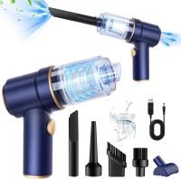 Aspiradora de Mano para Coche de Alta Potencia de 120W 9000Pa, Luz LED, Múltiples Boquillas para Hogar, Oficina, Mascotas - details 0