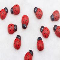 5 uds lindo Mini mariquita de resina hecha a mano miniaturas de mariquita de resina DIY epoxi para niños - details 3